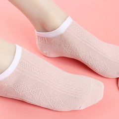 5 Pairs Pastel Women's Ankle Socks