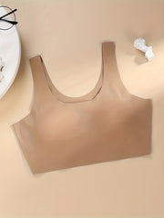 5pcs Wireless Bras Skin-friendly Everyday Intimates Women's Lingerie