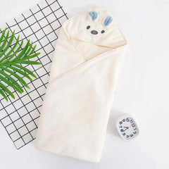 Baby Koala Pattern Coral Fleece Bath Towel
