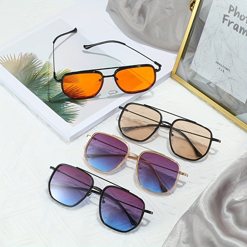 Ombre Square Sunglasses UV400 Sun Shades Glasses