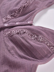 2pcs Front Buckle Wireless Bras Women's Lingerie