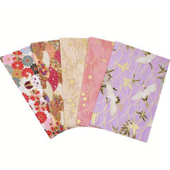 5pcs Japanese Cotton Fabric Bundle Patchwork Sewing Dolls Bags