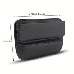 Car Seat Organizer PU Leather Seat Gap Storage Bag Car Interior Accessories
