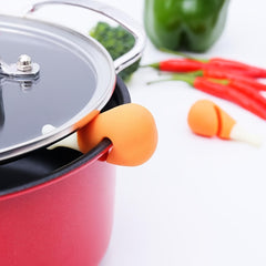 Carrot Soup Spoon Holder for Kitchen Safety