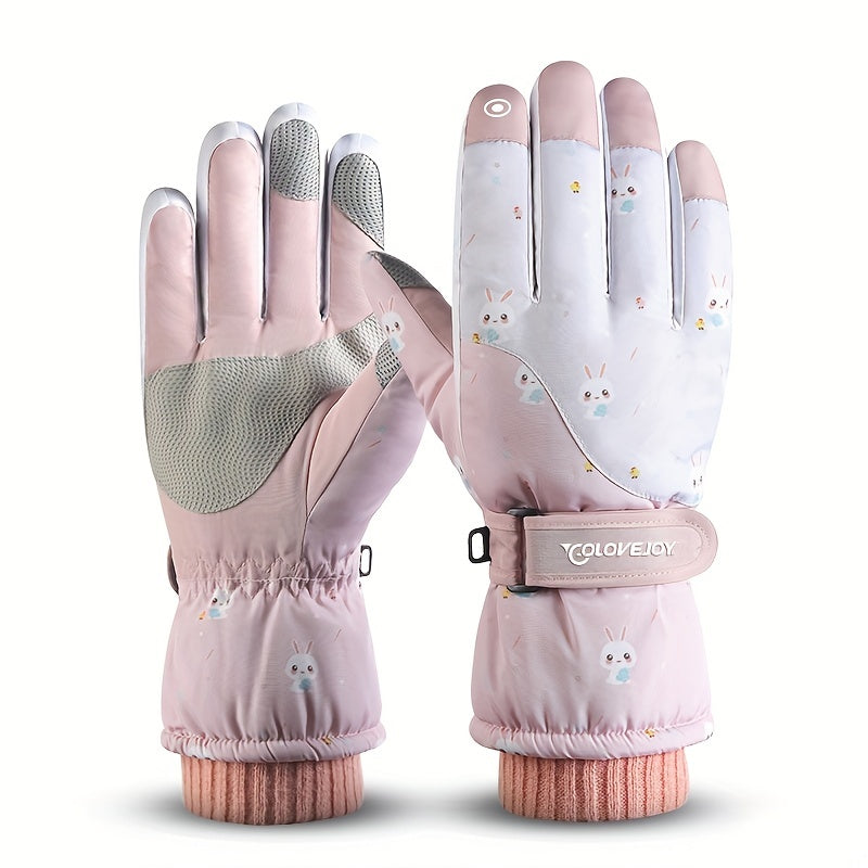 Coldproof Skiing Gloves Unisex Warm Touch Screen Gloves Outdoors
