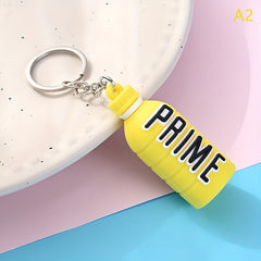 Drink Bottle Keychain Water Bottle Keyring Bag Pendant