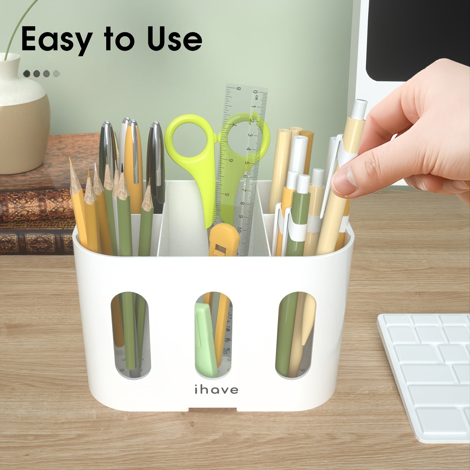 Pen Holder Office Accessory Storage Organizer
