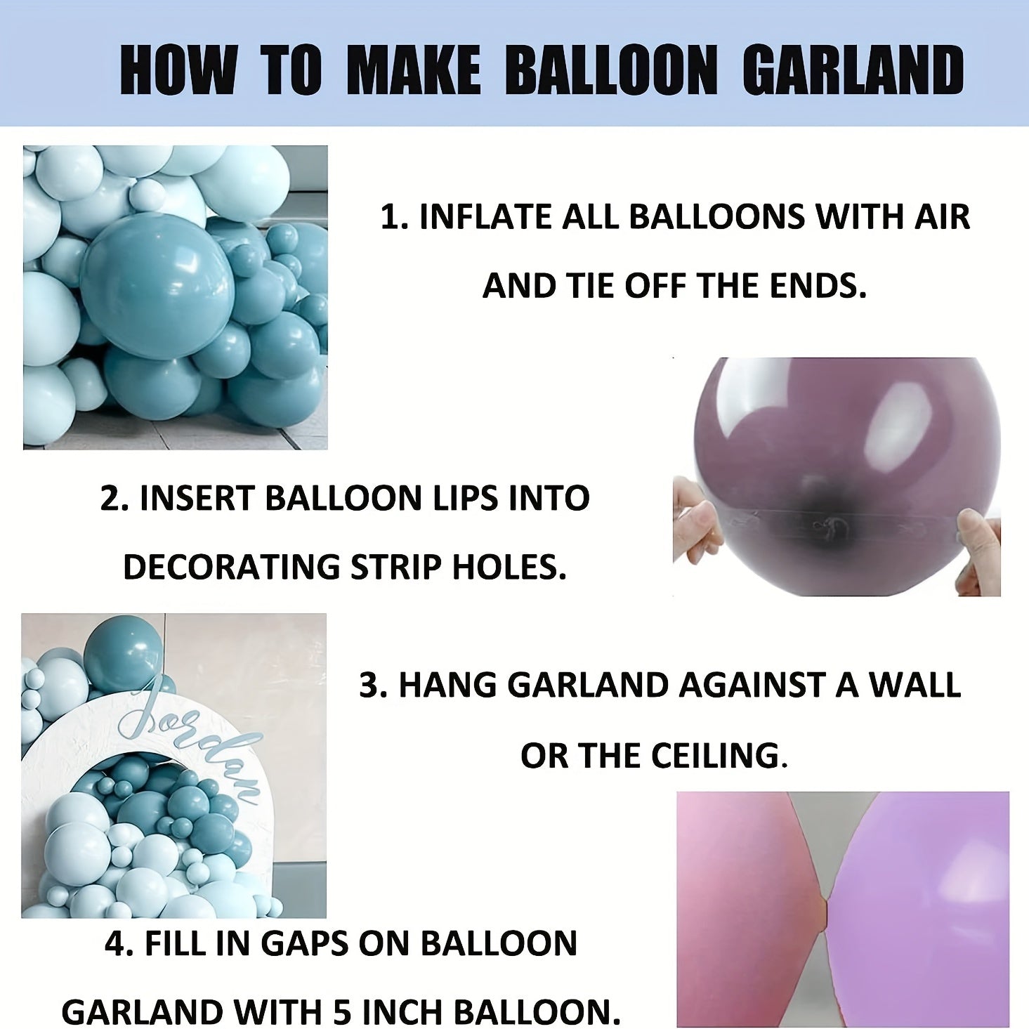 136pcs Ice & Silvery Balloons for Party Decoration