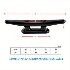 Plastic Boat Yacht Deck Line Bollard Hardware - Rope Tether