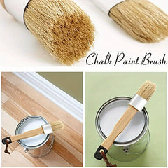 3pcs Waxed Painting Home Decoration Tail Set Round Head Pen Brush