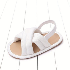 Baby Girls Slip On Slide Sandals Assorted Colors