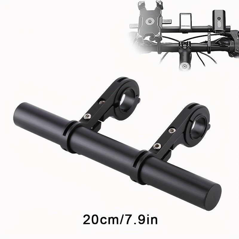 Bike Handlebar Extender Double Handlebar Extension Carbon Fiber Mount Holder Alu