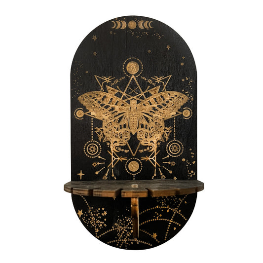 Wooden Crystal Display Stand Hand Stand Witch Decorative Bracket