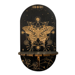 Wooden Crystal Display Stand Hand Stand Witch Decorative Bracket