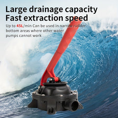Diaphragm Type Manual Pump for Lifeboat Marine Waste Water Drainage