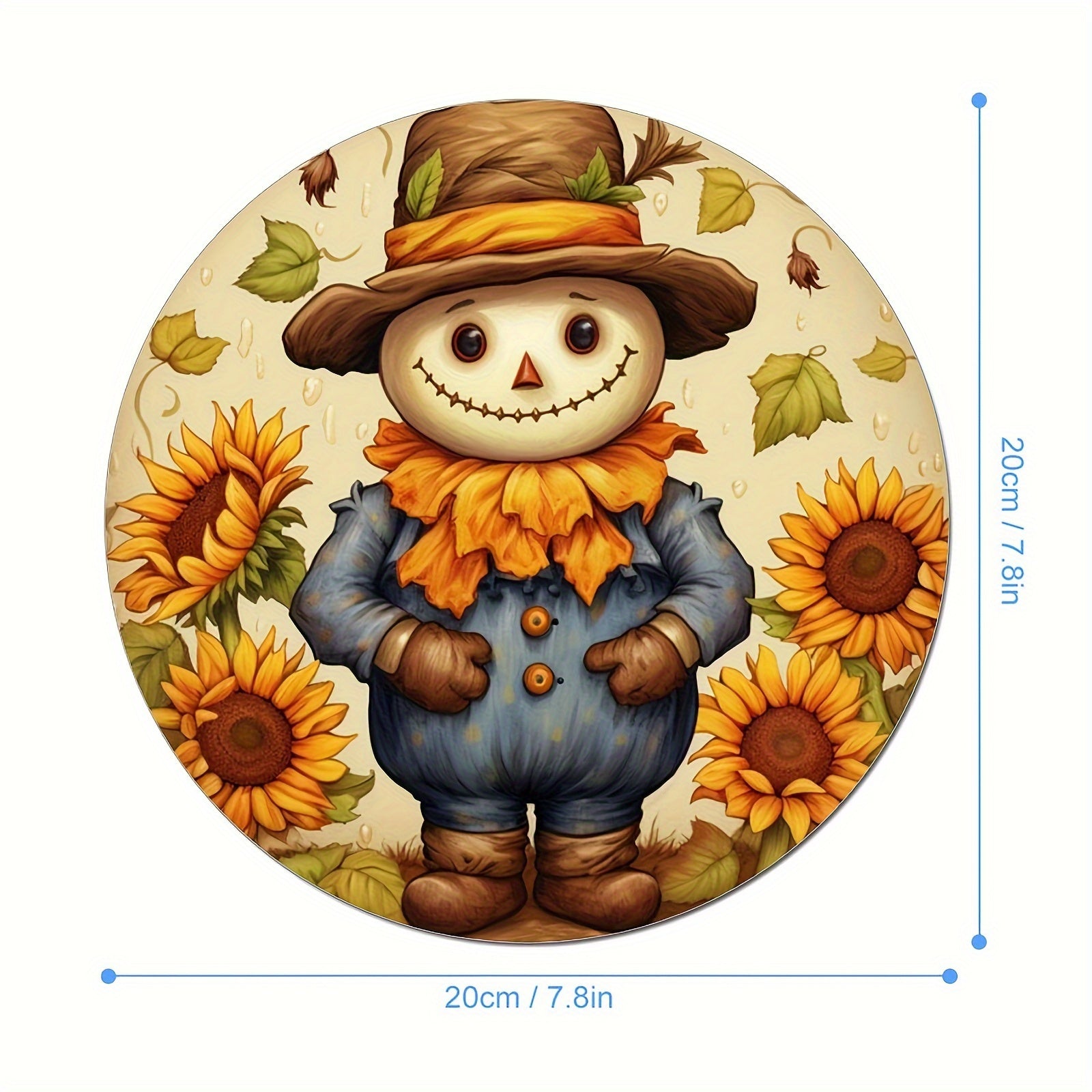 Hippie Boy Gaming Mouse Pad Round Non-slip Rubber Mouse Mat