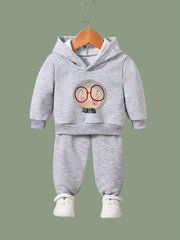 Granny Pattern 2pcs Activewear Sets Girls Comfy Outfits For Sports