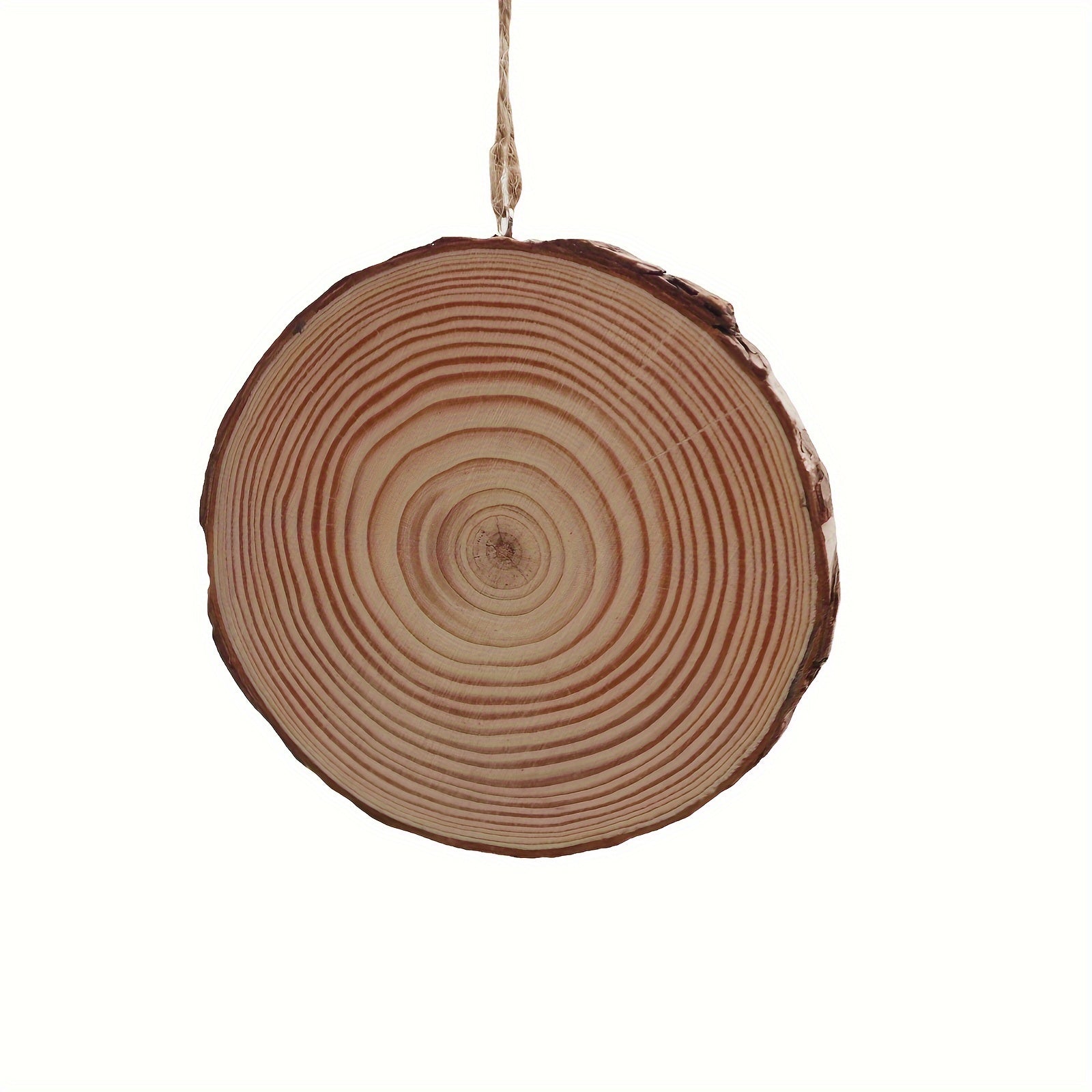 Natural Pine Slices Round Wood Slices for DIY Painting Coasters Christmas Decor