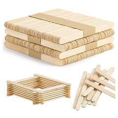 Craft Sticks Ice Cream Natural Wooden Popsicle 200 pcs
