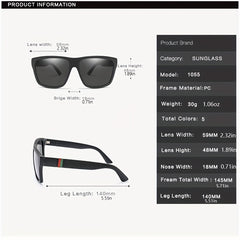 UV400 Polarized Sunglasses For Men Driving Camping Cycling Fishing