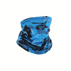Unisex Camo Face Mask Neck Gaiter Cycling Windproof