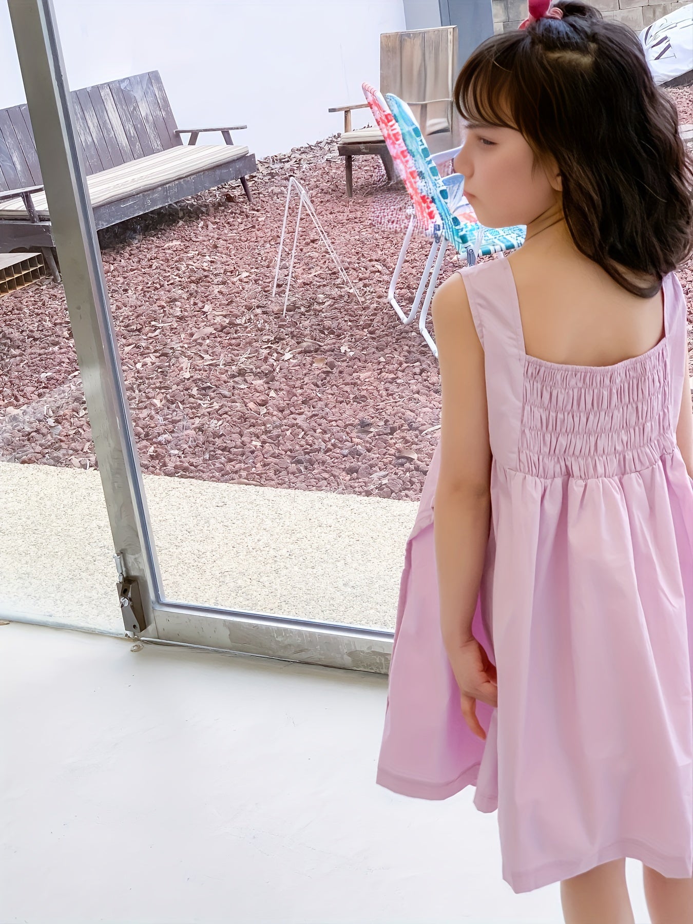 Girl's Sleeveless Princess Dress Breathable for Summer