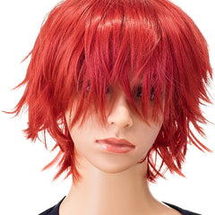 Short Anime Cosplay Wig Handsome Fiber Wig For Men
