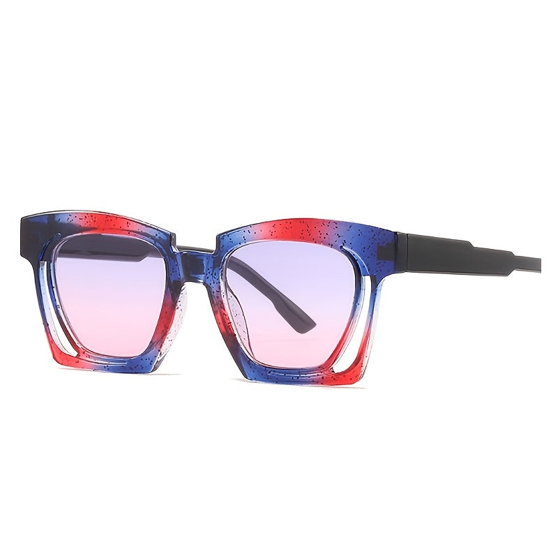 Vintage Small Square Sunglasses Men's Gradient Eyewear UV400