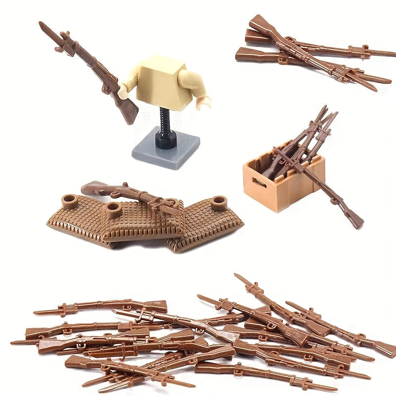 Building Blocks Man Figures Toy Weapon Parts