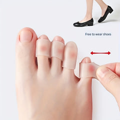2 Pairs Toe Protectors Anti-friction Moisturizing Corn Protection
