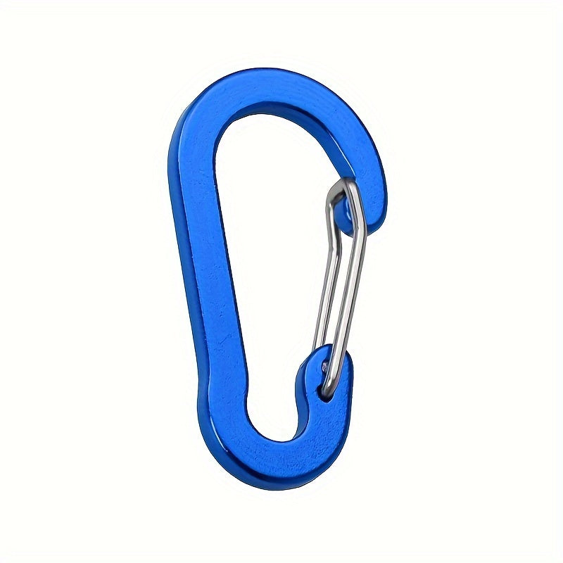 Colorful Aluminum Carabiner Key Clip for Outdoor Camping