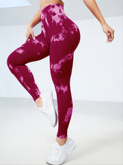 Tie Dye High Waist Yoga Legging for Women