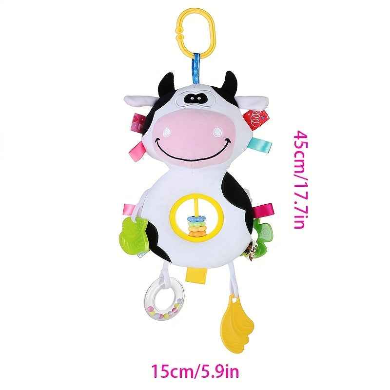 Abacus Beads Plush Doll Rattle Stroller Pendant Baby Teether Toy
