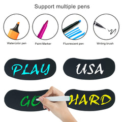 15 Eye Stickers Softball & Baseball Face Paint for Game Day