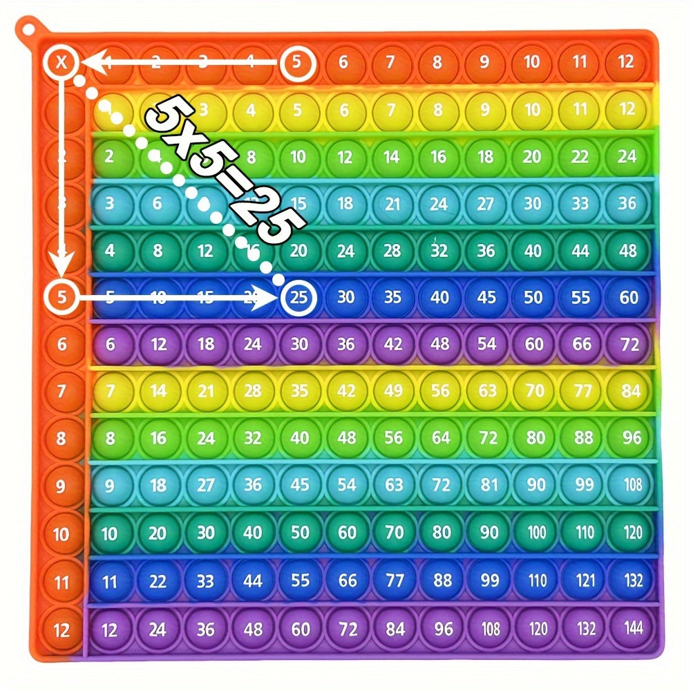 Legendstar 12x12 Multiplication Practice Game with Bubbles