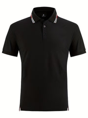 Men's Breathable Polo Shirt for Summer Sports - Quick Drying & Comfortable