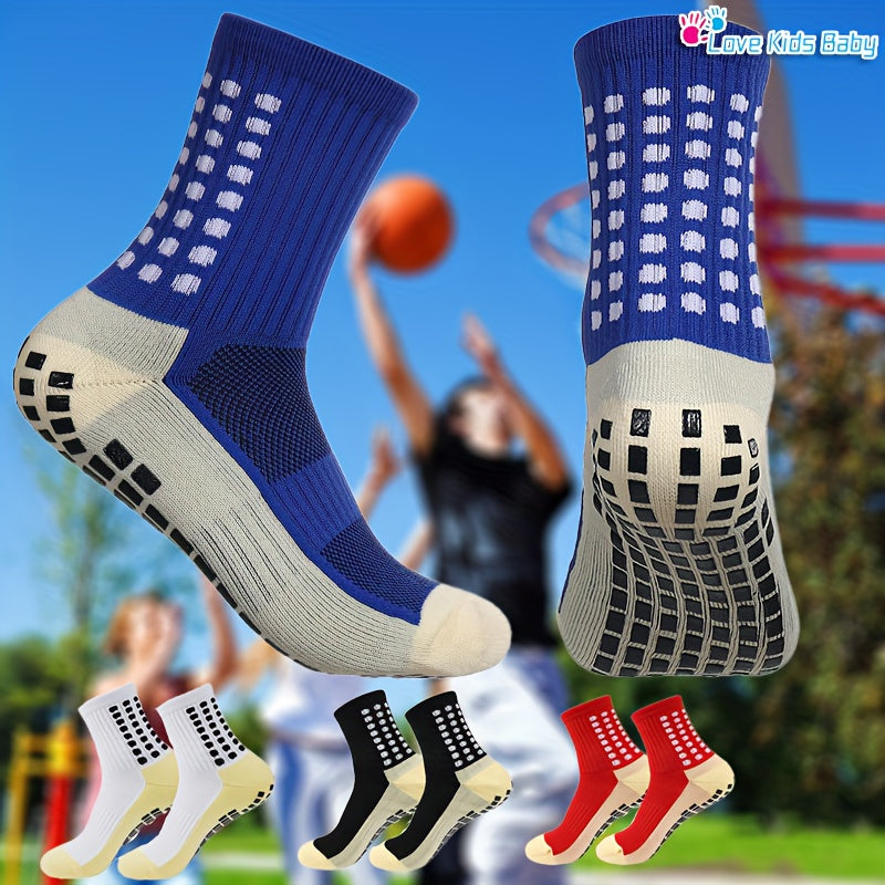 Kid's Non-Slip Crew Socks Towel Sole Quick Dry Breathable Outdoor Activities
