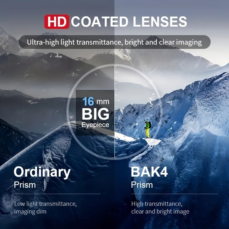 HD Professional Outdoor Travel Telescope Strong Binoculars For Hiking