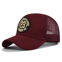 Retro Style Mesh Baseball Cap for Men and Women