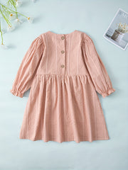 Cute Toddler Baby Girls Cotton Ruffle Dress