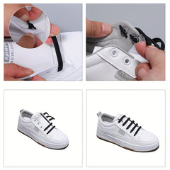 16pcs Elastic Shoelaces for Sneakers Adjustable Convenient Design