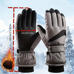 Windproof Cycling Gloves, Wear-resistant, Non-slip, Touch Screen