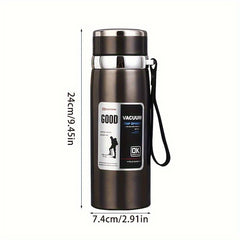 28oz Stainless Steel Water Bottle Vacuum Tea Cup for Hiking