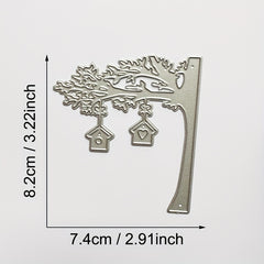 Tree Bird Nest Metal Cutting Dies Stencil For Card Decoration