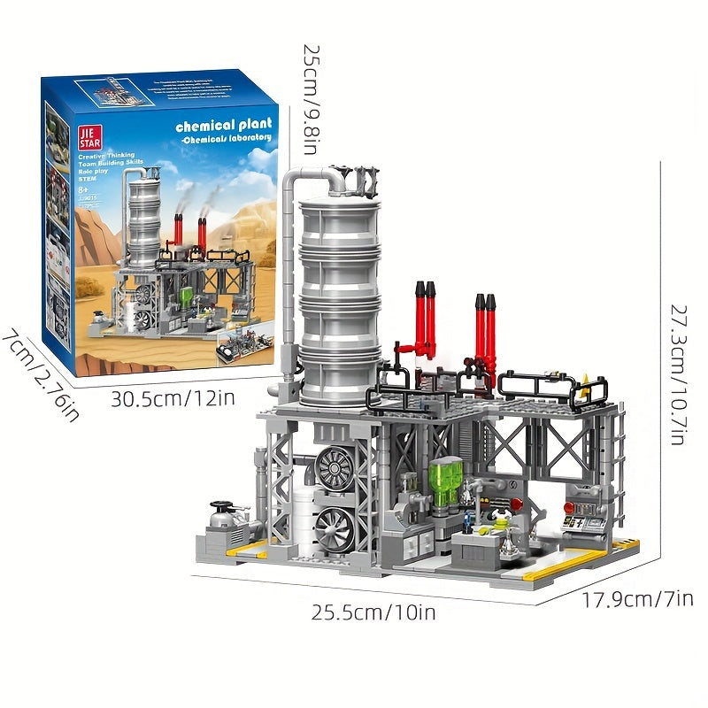 Chemical Engineering Natural Gas Storage Center Toy Set