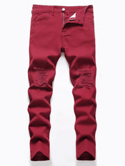 Boys Ripped Jeans Denim Pants for Spring Autumn Kids Clothes