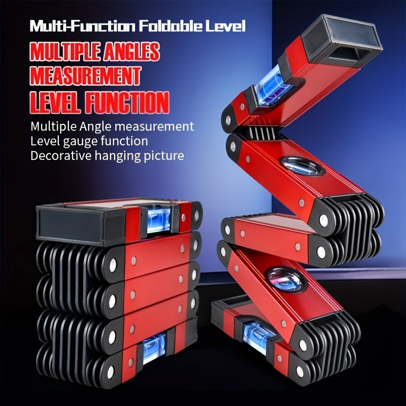 Woodworking Tool Level Folding Ruler High Precision Construction Measurement