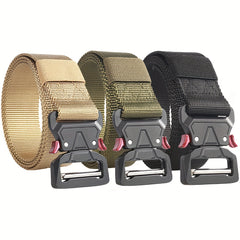 Outdoor Tactical Belt Wild Survival Protective Belt Men's Casual Belt