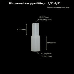 Silicone Elbow Soft Joint Hard Pipe Soft Connection Elastic Rubber Hose Coupling
