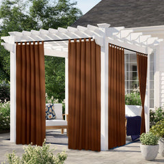 Waterproof Blackout Outdoor Curtains for Privacy and Decor
